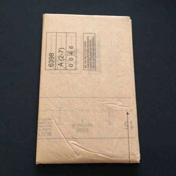 New Look Pattern 6398 Childs Kids Jacket Vest Top Skirt Pants Shorts 2-7 Uncut - Picture 8 of 10